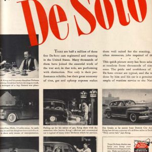 De Soto Ad March 1944