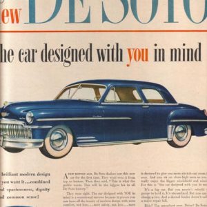 De Soto Ad May 1949