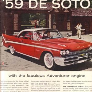 De Soto Ad November 1958