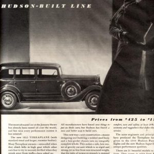 Hudson Ad 1933