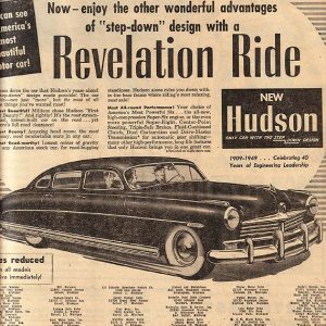 Hudson Ad April 1949
