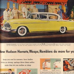 Hudson Ad April 1955