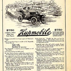 Hupmobile Ad 1910