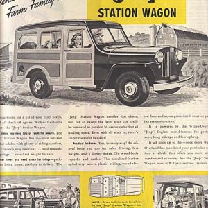 Jeep Station Wagon Ad 1946