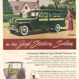 Jeep Station Wagon Ad 1948