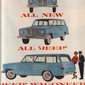 Jeep Wagoneer Ad 1962