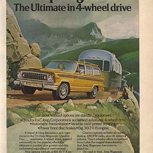 Jeep Wagoneer Ad 1974