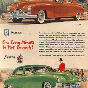 Kaiser & Frazer Ad 1947