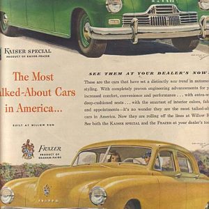 Kaiser & Frazer Ad October 1946