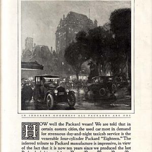 Packard Ad 1921