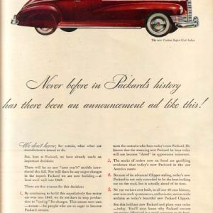 Packard Ad July 1946