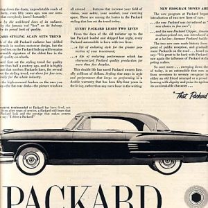 Packard Ad March 1954