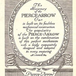 Pierce-Arrow Ad 1912