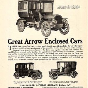 Pierce-Arrow Ad April 1905