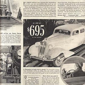 Studebaker Ad 1935