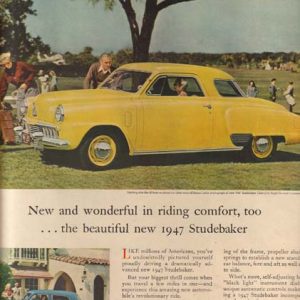 Studebaker Ad August 1946