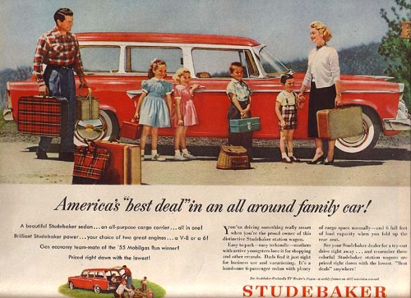 Studebaker Ad August 1955