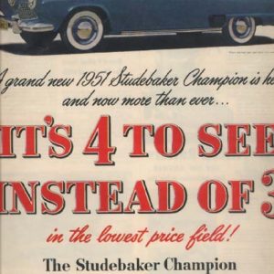 Studebaker Ad February 1951