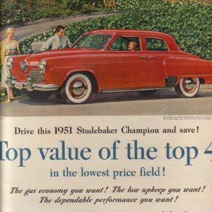 Studebaker Ad May 1951