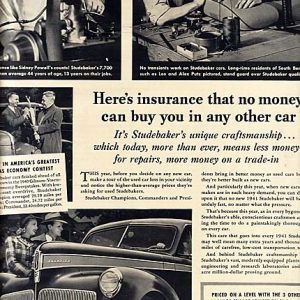 Studebaker Ad October 1940