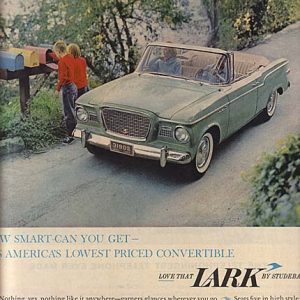 Studebaker Convertible Ad March 1960