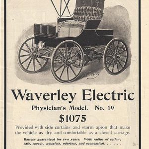 Waverley Electric Ad 1900