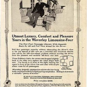 Waverley Electric Ad 1912