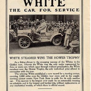 White Steamer Ad 1907