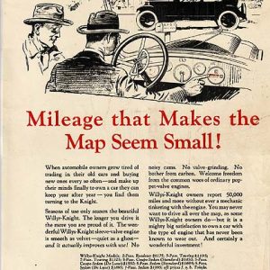 Willys-Knight Ad April 1924