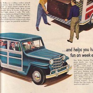 Willys Station Wagon Ad 1951