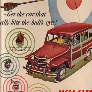 Willys Station Wagon Ad August 1951