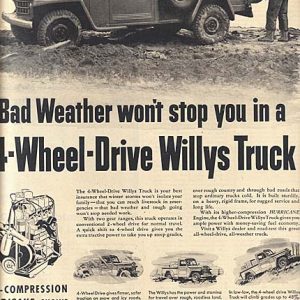 Willys Trucks Ad 1950