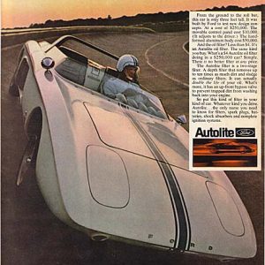 Autolite Oil Filter Ad 1968