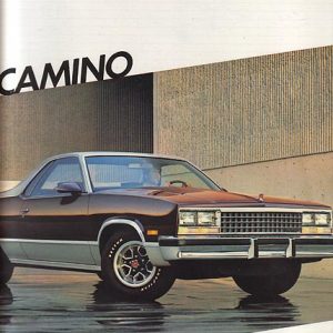 Chevrolet El Camino Dealer Brochure 1986