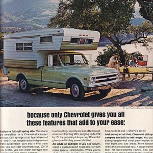 Chevrolet Pickup Truck Ad April 1968