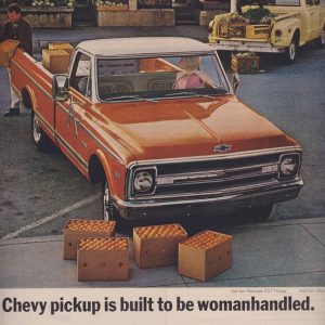 Chevrolet Pickup Truck Ad November 1968