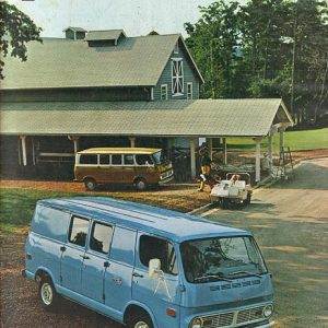 Chevrolet Van Dealer Brochure 1970