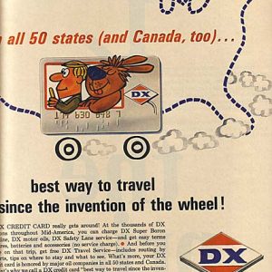 DX Oil Company Ad April 1965