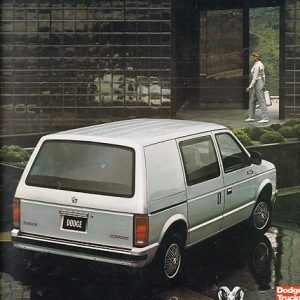 Dodge Mini Ram Van Dealer Brochure 1984