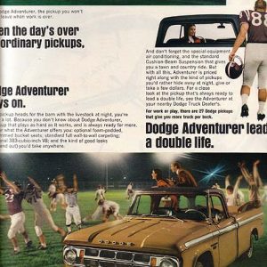 Dodge Pickup Truck Ad 1967