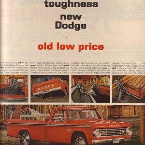 Dodge Pickup Truck Ad April 1965