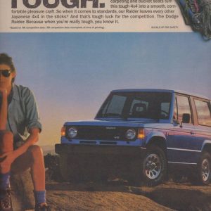 Dodge Raider Ad 1988