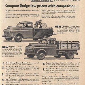 Dodge Truck Ad 1950