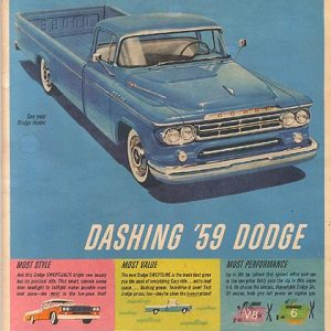 Dodge Truck Ad 1959