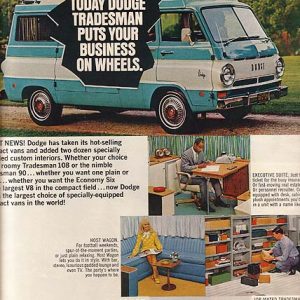 Dodge Van Ad 1968