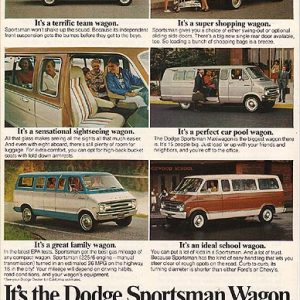 Dodge Van Ad 1976