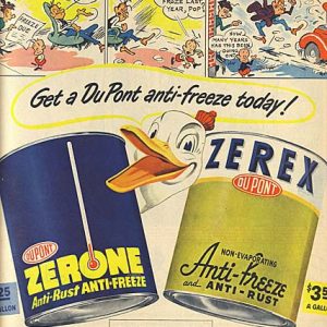 Du Pont Antifreeze Ad 1949