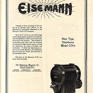 Eisemann GN6 Magneto Ad 1915