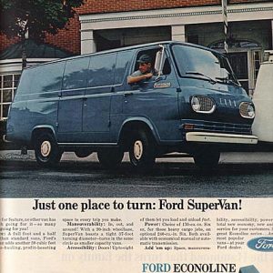Ford Econoline Trucks Ad 1966