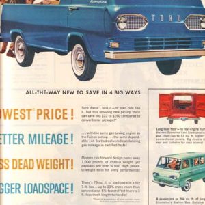 Ford Econoline Trucks Ad February 1961